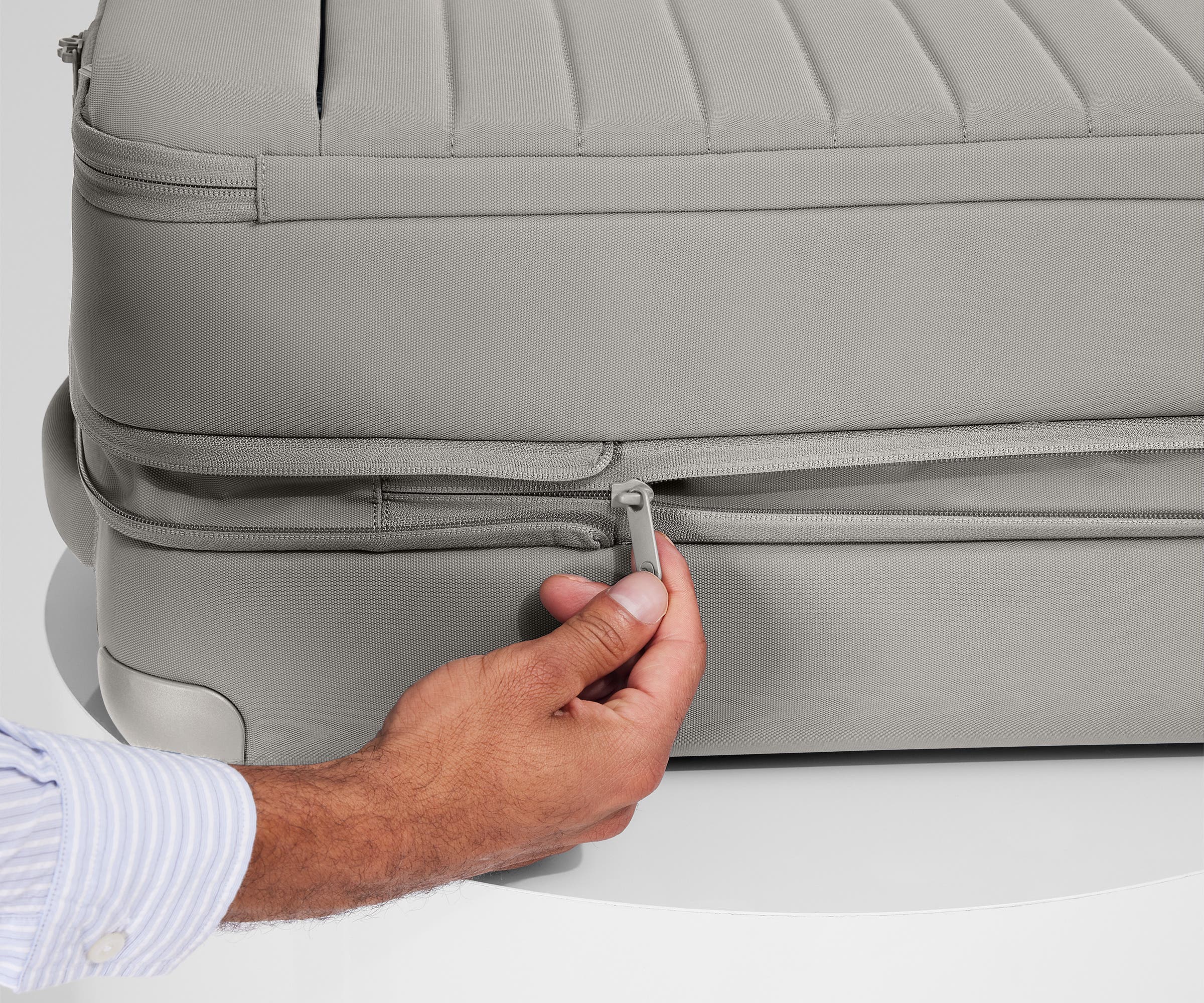 Softside Carry-On in Cloud Gray - Image 7