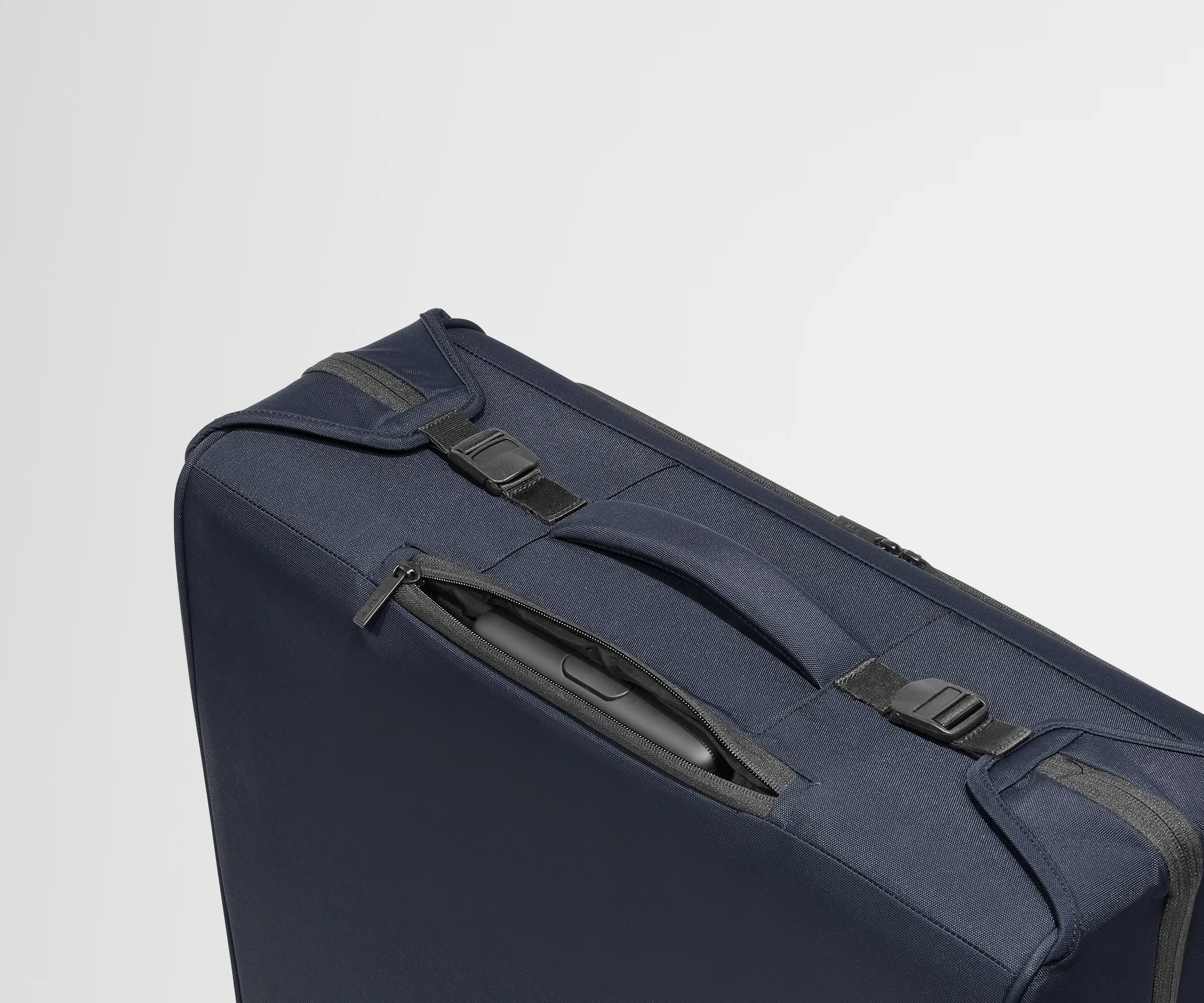 Softside Garment Roller in Navy Blue - Image 10