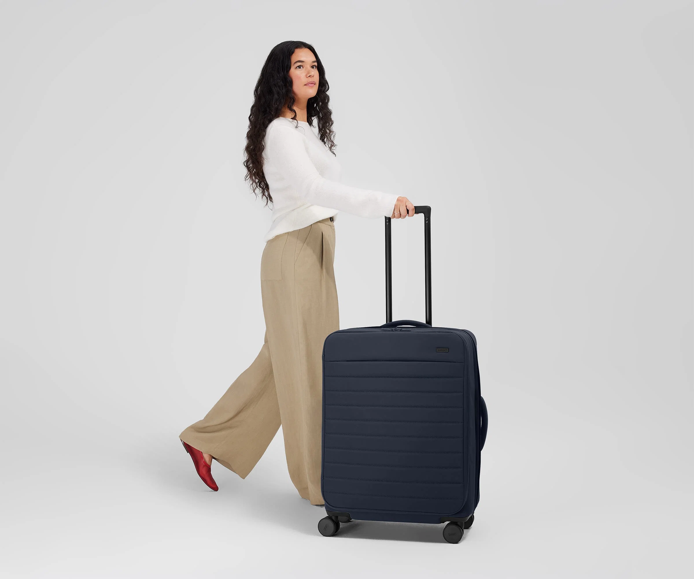 Softside Medium in Navy Blue - Image 4