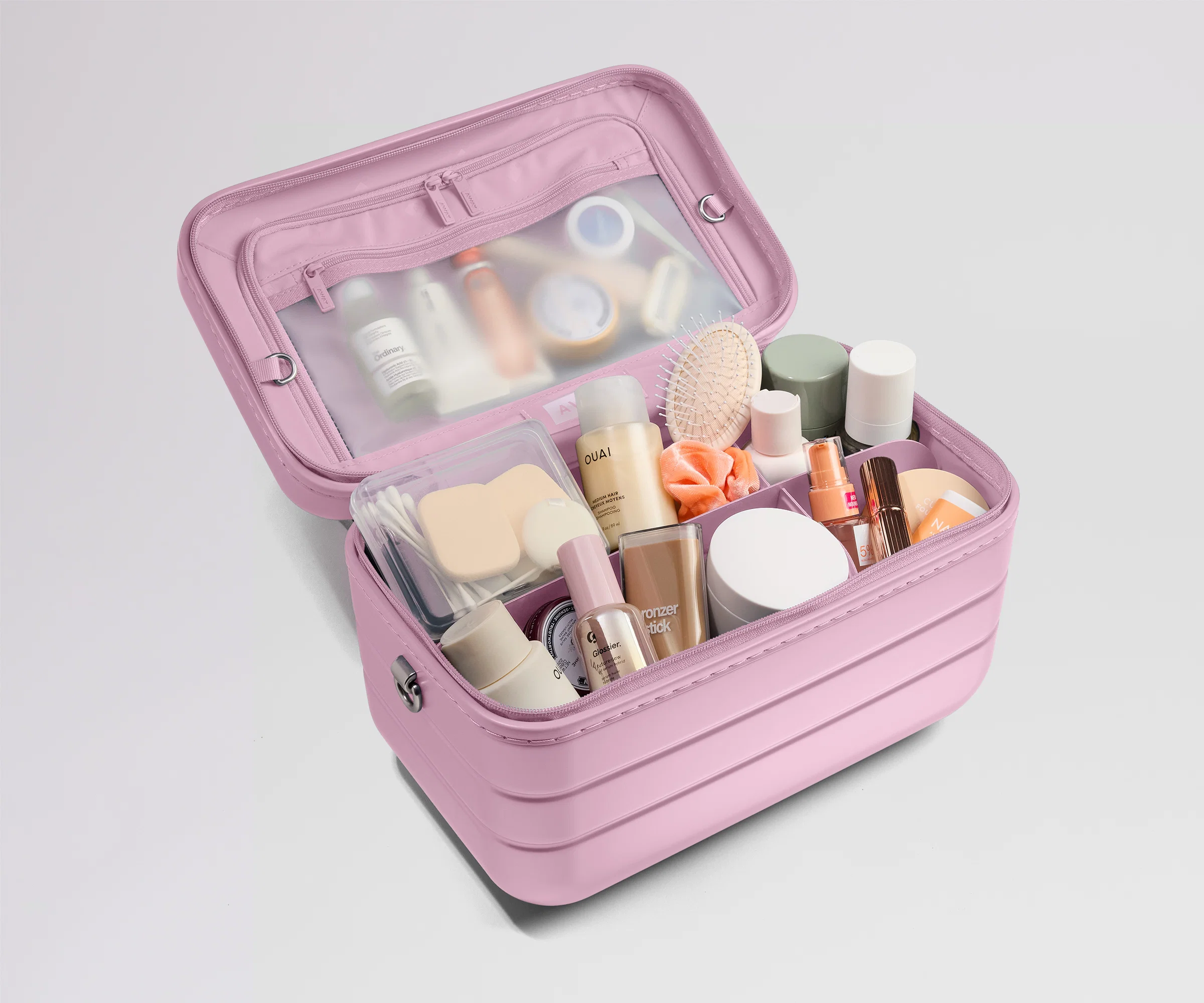 The Train Case in Glacial Pink - Image 2