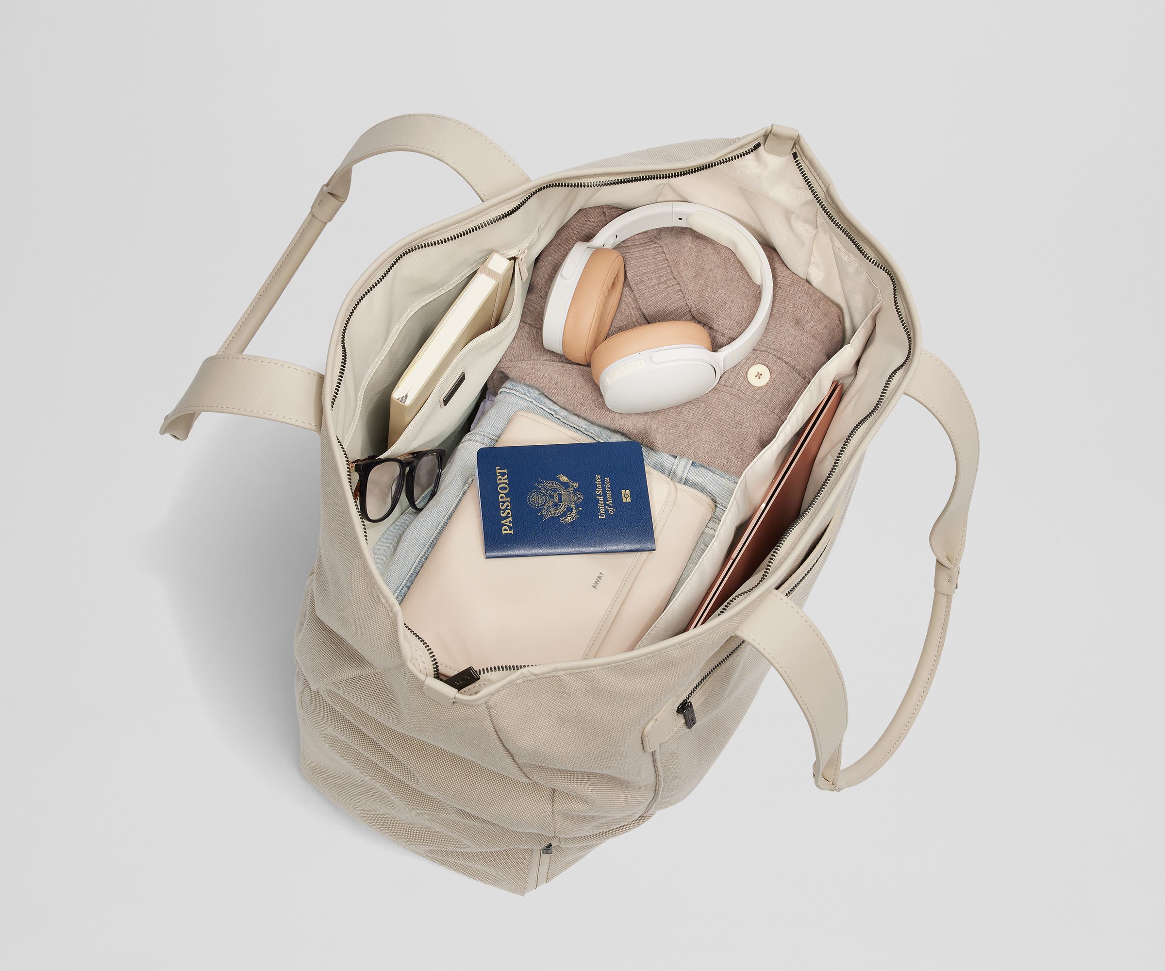 Transit Canvas Tote in Transit Canvas Tan - Image 3